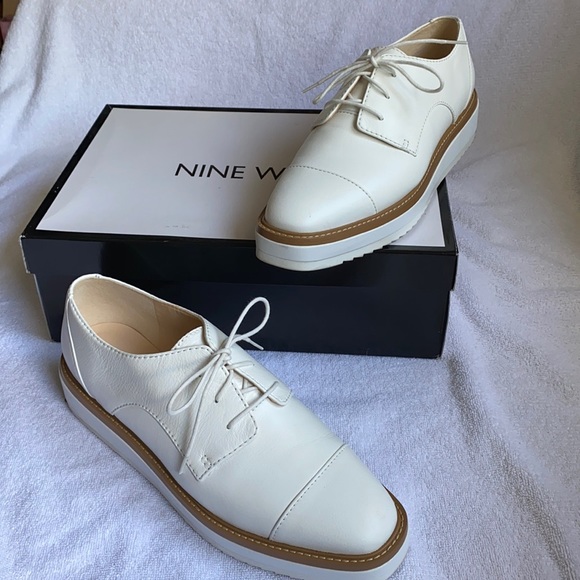 Nine West Genuine leather platform shoes
